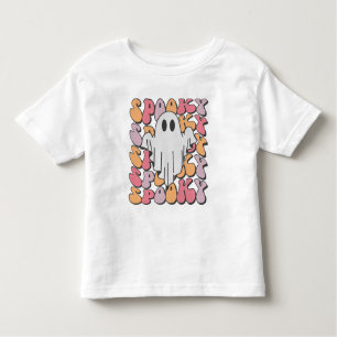 Camiseta Infantil Spooky Retro Ghost