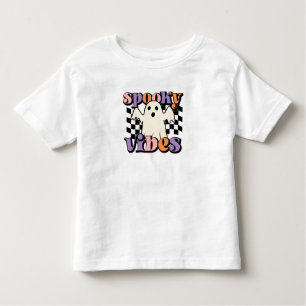 Camiseta Infantil Spooky Vibes Ghost