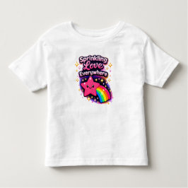 Camiseta Infantil Sprinkling Love Everywhere 2– Cute Toddler Gir