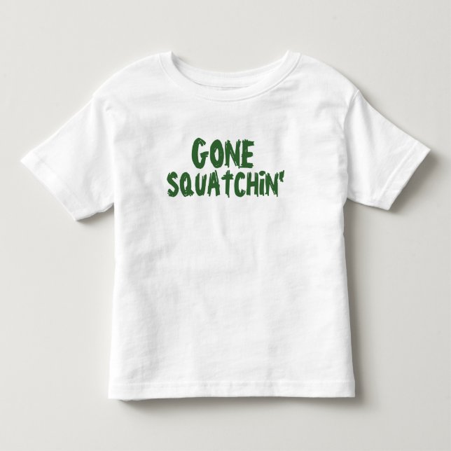 Camiseta Infantil Squatchin ido (Frente)