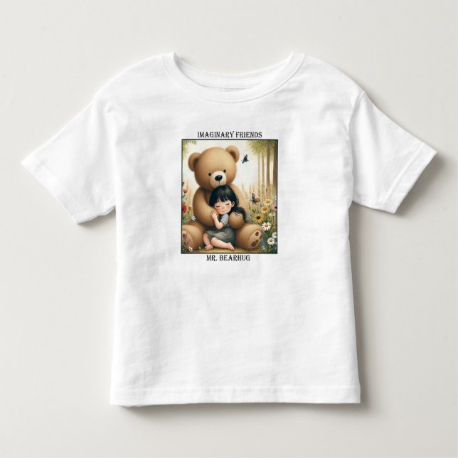 Camiseta Infantil Sr. Bearhug (Frente)