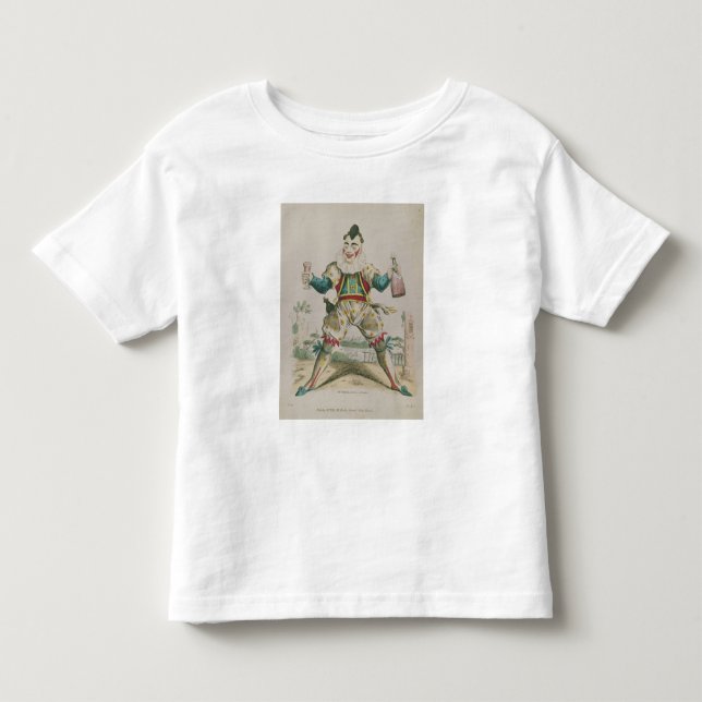 Camiseta Infantil Sr. Grimaldi como o palhaço (Frente)