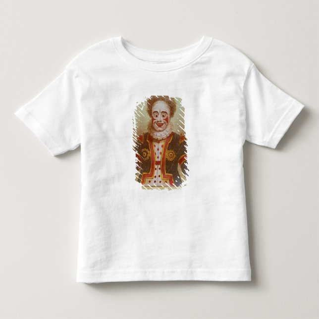 Camiseta Infantil Sr. Grimaldi como o palhaço (Frente)