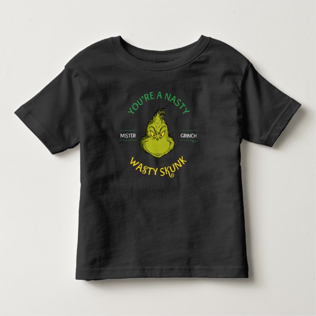 Camiseta Infantil Sr. Grpolegadas | Você é um gambá desagradável (Frente)