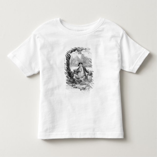 Camiseta Infantil Sr. Pickwick, 'de Charles Dickens: Uma (Frente)