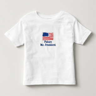 CAMISETA INFANTIL SR. PRESIDENTE FUTURO PARA SUA CRIANÇA
