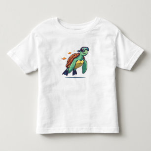 CAMISETA INFANTIL SR. TARTARUGA FOI DE SNORKEL