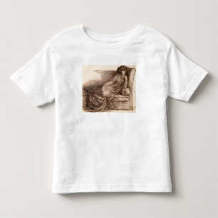 Camiseta Infantil Sra. Jane Morris Reclining em um sofá