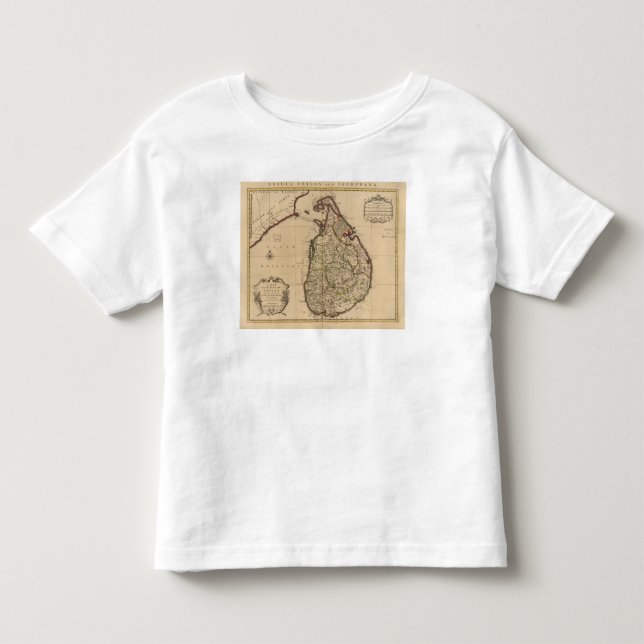 Camiseta Infantil Sri Lanka (Frente)
