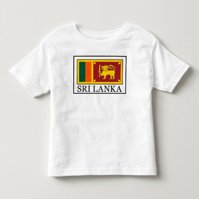 Camiseta Infantil Sri Lanka (Frente)