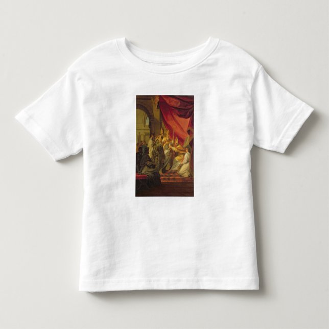 Camiseta Infantil St Augustine ordenou como o Bishop (Frente)