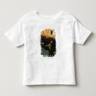 Camiseta Infantil St Francis de Assisi, o milagre dos rosas