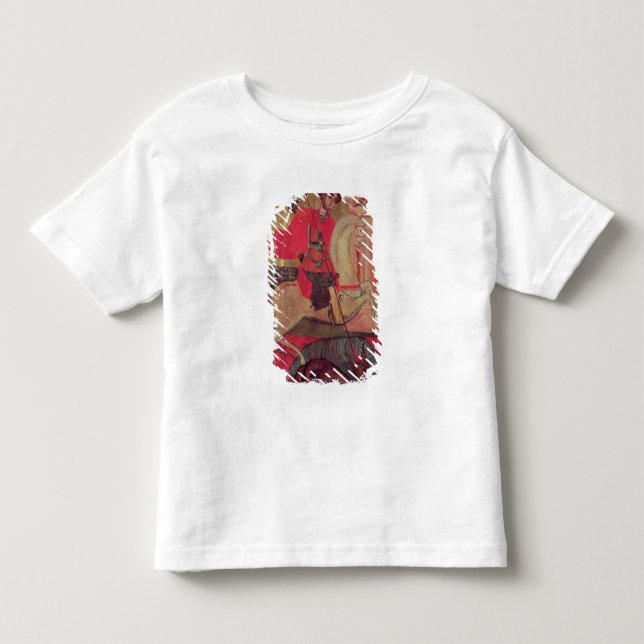 Camiseta Infantil St George e o dragão, 1667 (Frente)