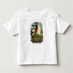 Camiseta Infantil St George que esforça-se com o dragão