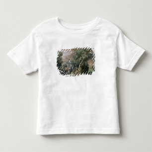 Camiseta Infantil St John o baptista que Preaching (óleo em canvas)