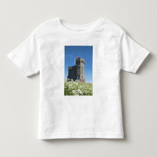 Camiseta Infantil St. John's, Terra Nova, Canadá, Cabot Tower,