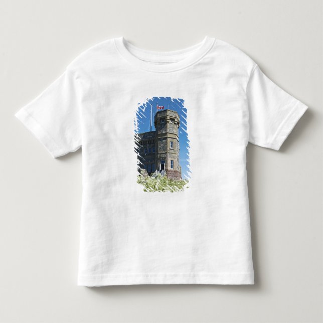 Camiseta Infantil St. John's, Terra Nova e Labrador, Canadá, Cabot T (Frente)
