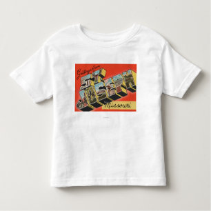 Camiseta Infantil St Joseph, Missouri - grandes cenas da letra