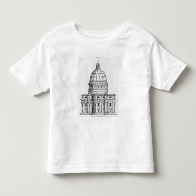 Camiseta Infantil St Peter, Roma (Frente)