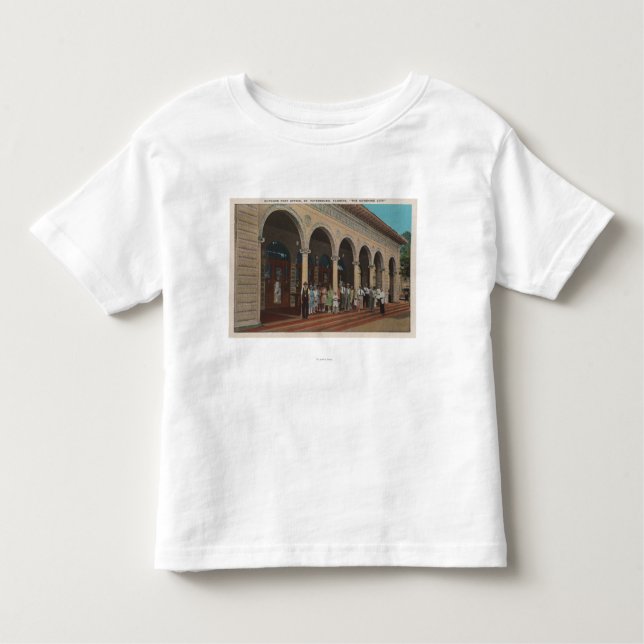 Camiseta Infantil St Petersburg, FL - ideia exterior do cargo (Frente)