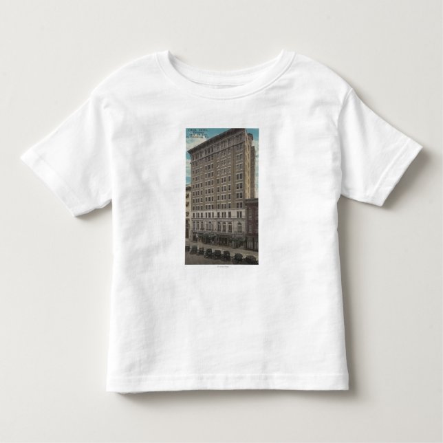 Camiseta Infantil St Petersburg, Florida - vista exterior de Pheil (Frente)