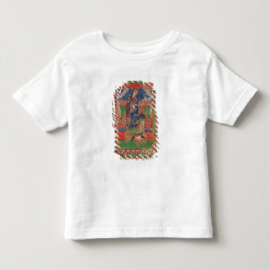 Camiseta Infantil St. Radegund em um trono