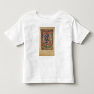 Camiseta Infantil St. Radegund em um trono