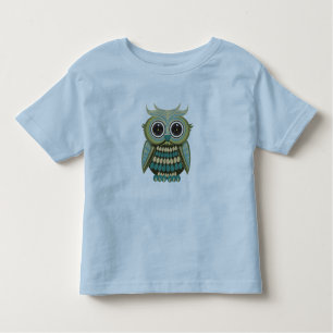 Camiseta Infantil Star Eye Owl - Verde