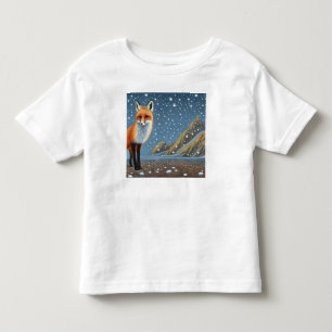 Camiseta Infantil Starry Starry Night Storybook Fox