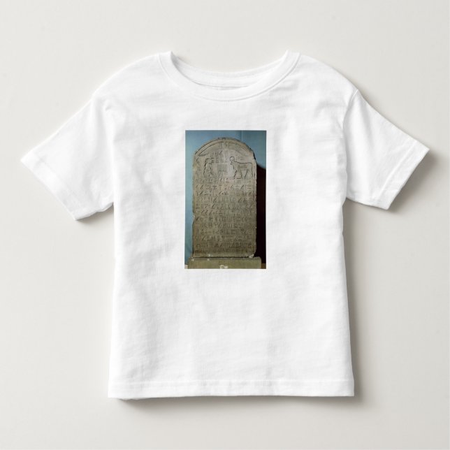 Camiseta Infantil Stela que comemora o enterro dos Apis (Frente)