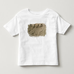 Camiseta Infantil Stela que descreve um barco de enfileiramento