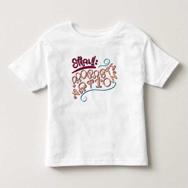 Camiseta Infantil Step 1: Procastination (Frente)