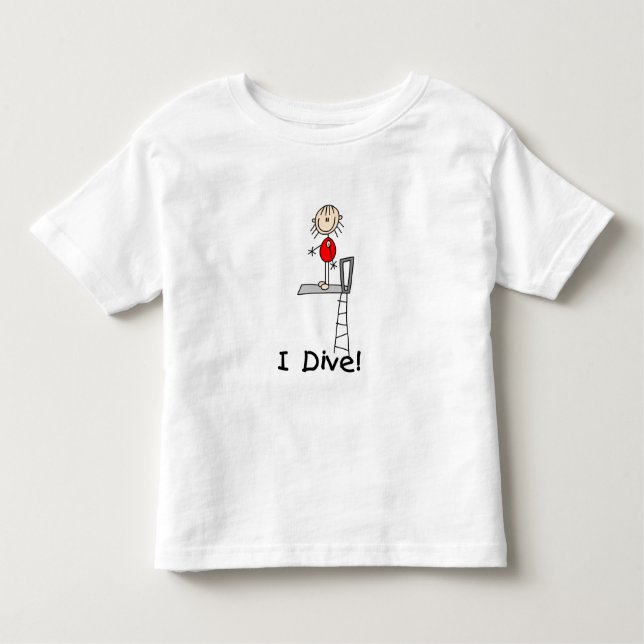 Camiseta Infantil Stick Figure Girl I (Frente)