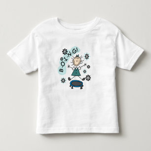 Camiseta Infantil Stick Girl em T-shirts e presentes