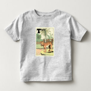 Camiseta Infantil Storybook Tiger Ilustrado
