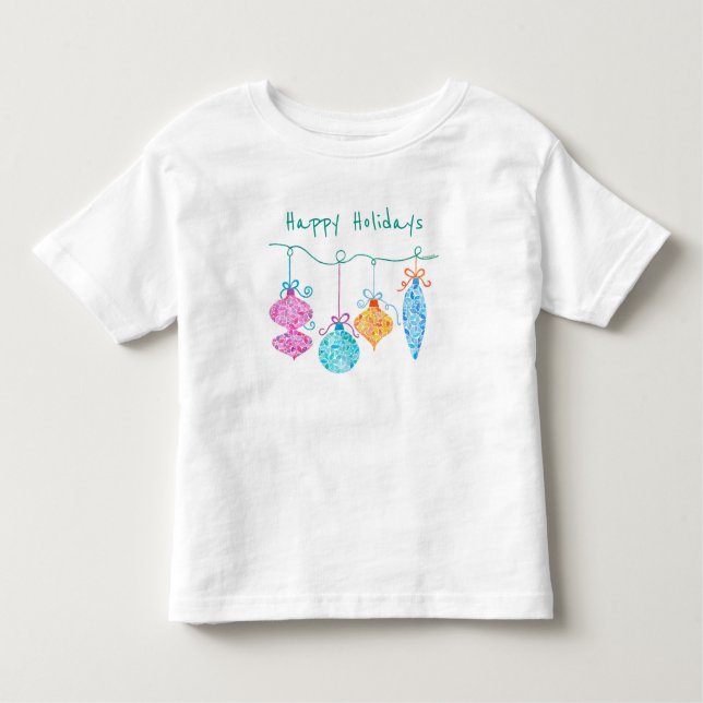 Camiseta Infantil String Ornaments Toddler T shirt (Frente)