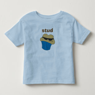 Camiseta Infantil Stud Muffin Personalizado Toddler T-Shirt