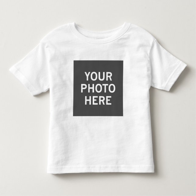 Camiseta Infantil Sua Foto Aqui (Frente)