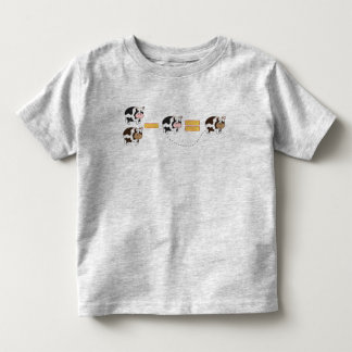 Camiseta Infantil Subtração da vaca