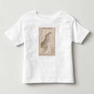 Camiseta Infantil Suecia e Noruega 9