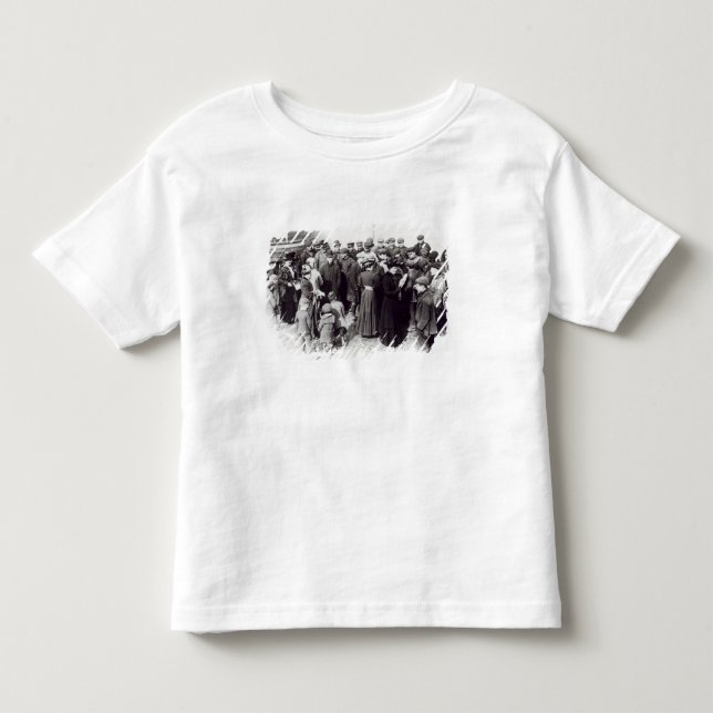 Camiseta Infantil Suffragettes em Hastings, 1908 (Frente)