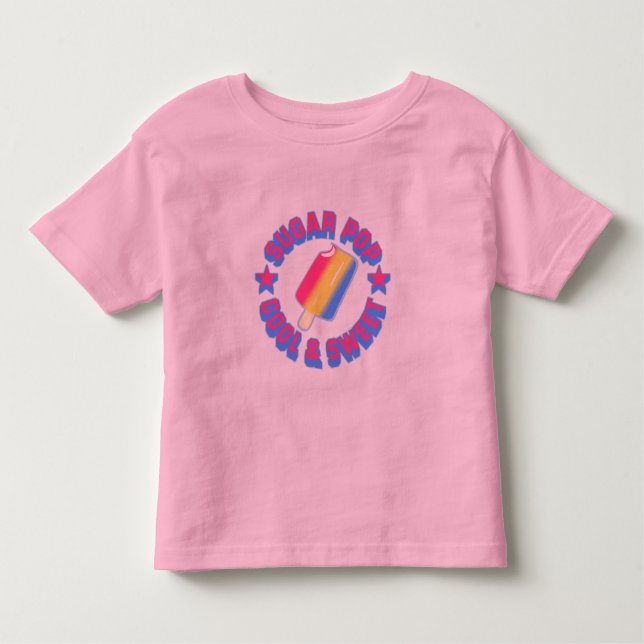 Camiseta Infantil Sugar Pop Toddler T-shirt (Frente)