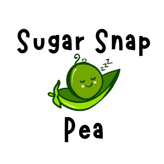Camiseta Infantil Sugar Snap Pea Um nome de animal de companhia retr (Criador carregado)