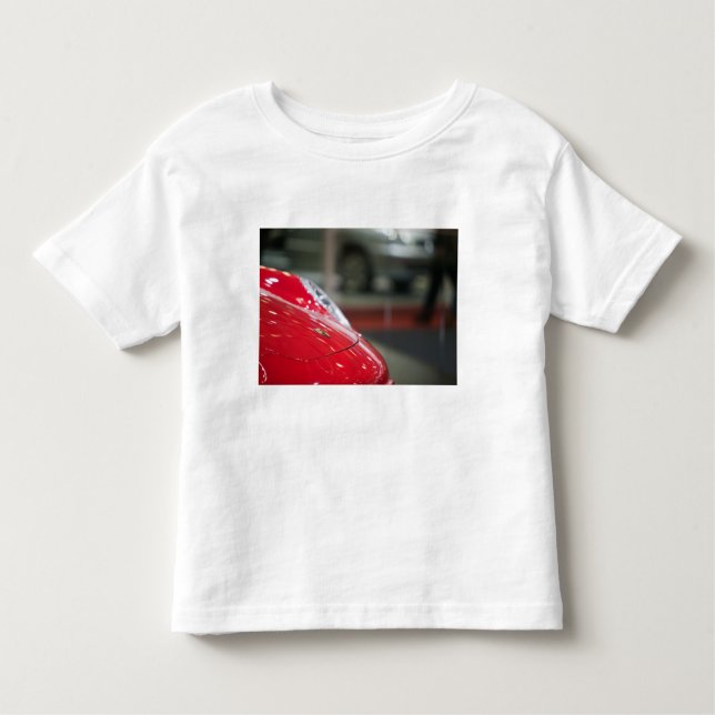 Camiseta Infantil SUIÇA, GENEBRA: 75.º Ano de Genebra Auto 2 (Frente)