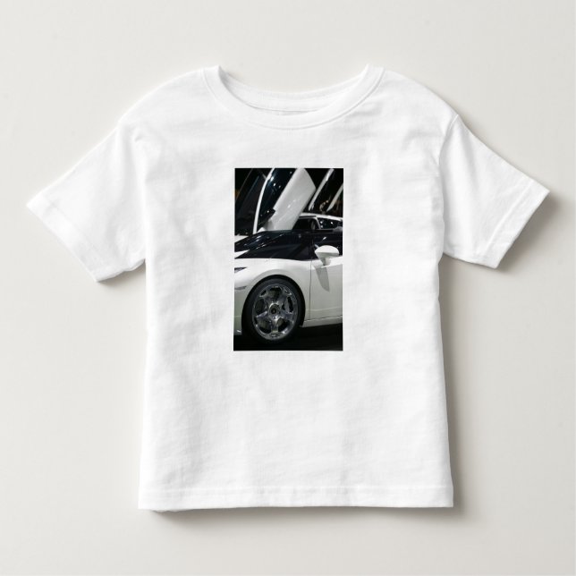 Camiseta Infantil SUIÇA, GENEBRA: 75. º Ano de Genebra Auto 9 (Frente)