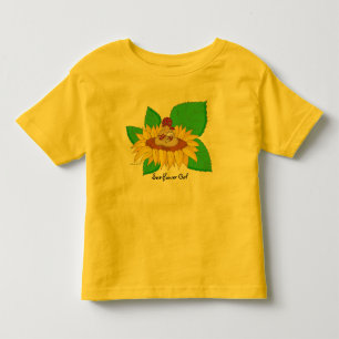 Camiseta Infantil Sunflower Girl Ucraniana