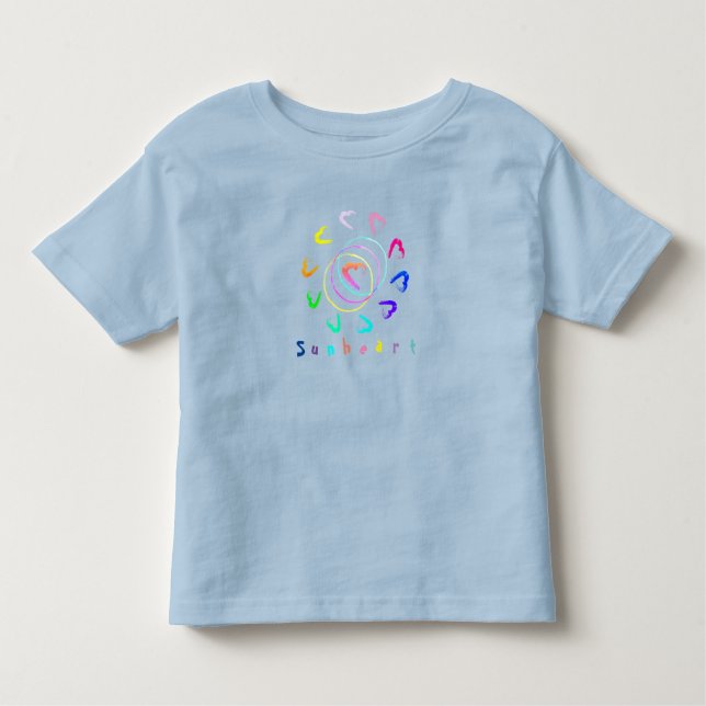 Camiseta Infantil SunHeart Toddler T-shirt (Frente)