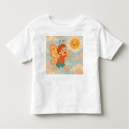 Camiseta Infantil Sunshine Chaser - Dreamy Summer Tee para Crianças