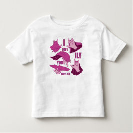Camiseta Infantil Super-herói ILY - Design ASL