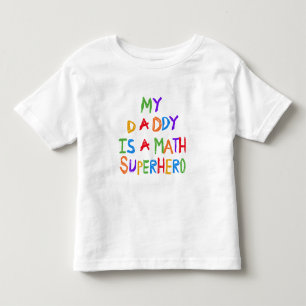 Camiseta Infantil Super-herói Math